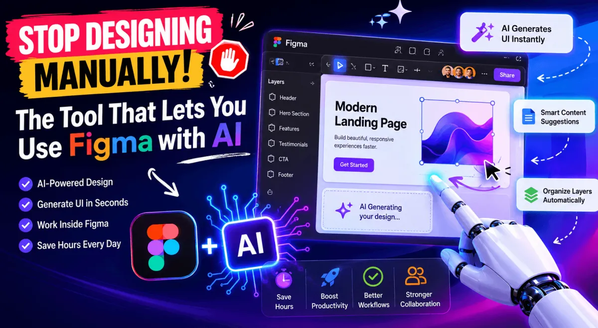 Stop Designing Manually: The Tool That Lets You Use Figma with AI