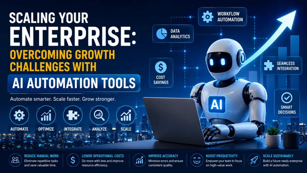 Scaling Your Enterprise: Overcoming Growth Challenges with AI Automation Tools