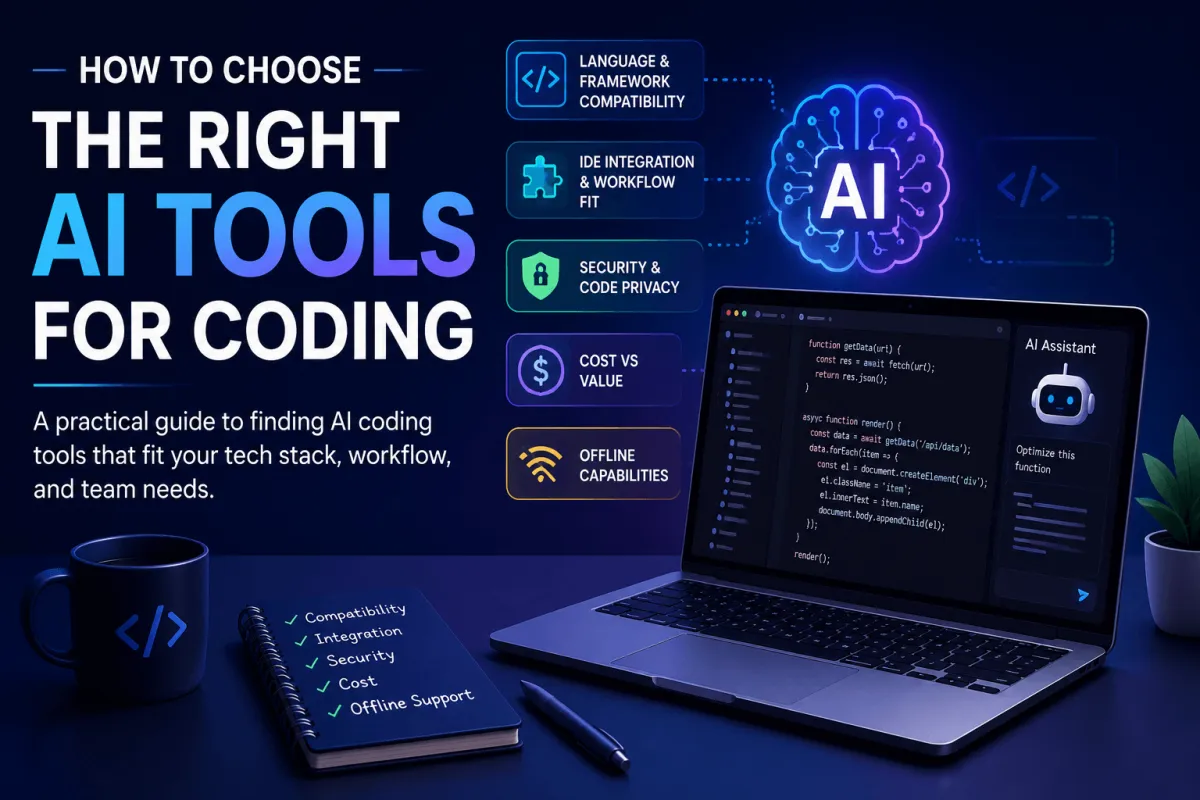 How to Choose the Right AI Tools for Coding for Your Tech Stack