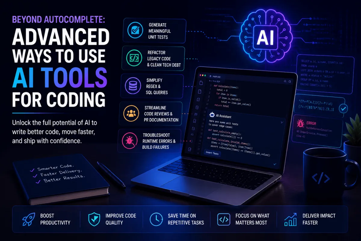 Beyond Autocomplete: Advanced Ways to Use AI Tools for Coding