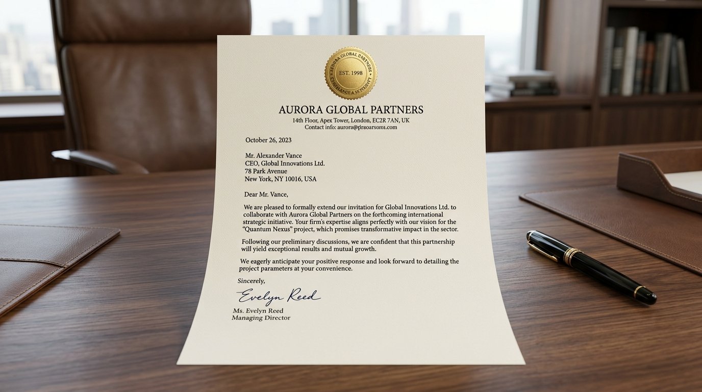 Free AI Formal Letter Writer: Generate and Download Professional Letters in PDF